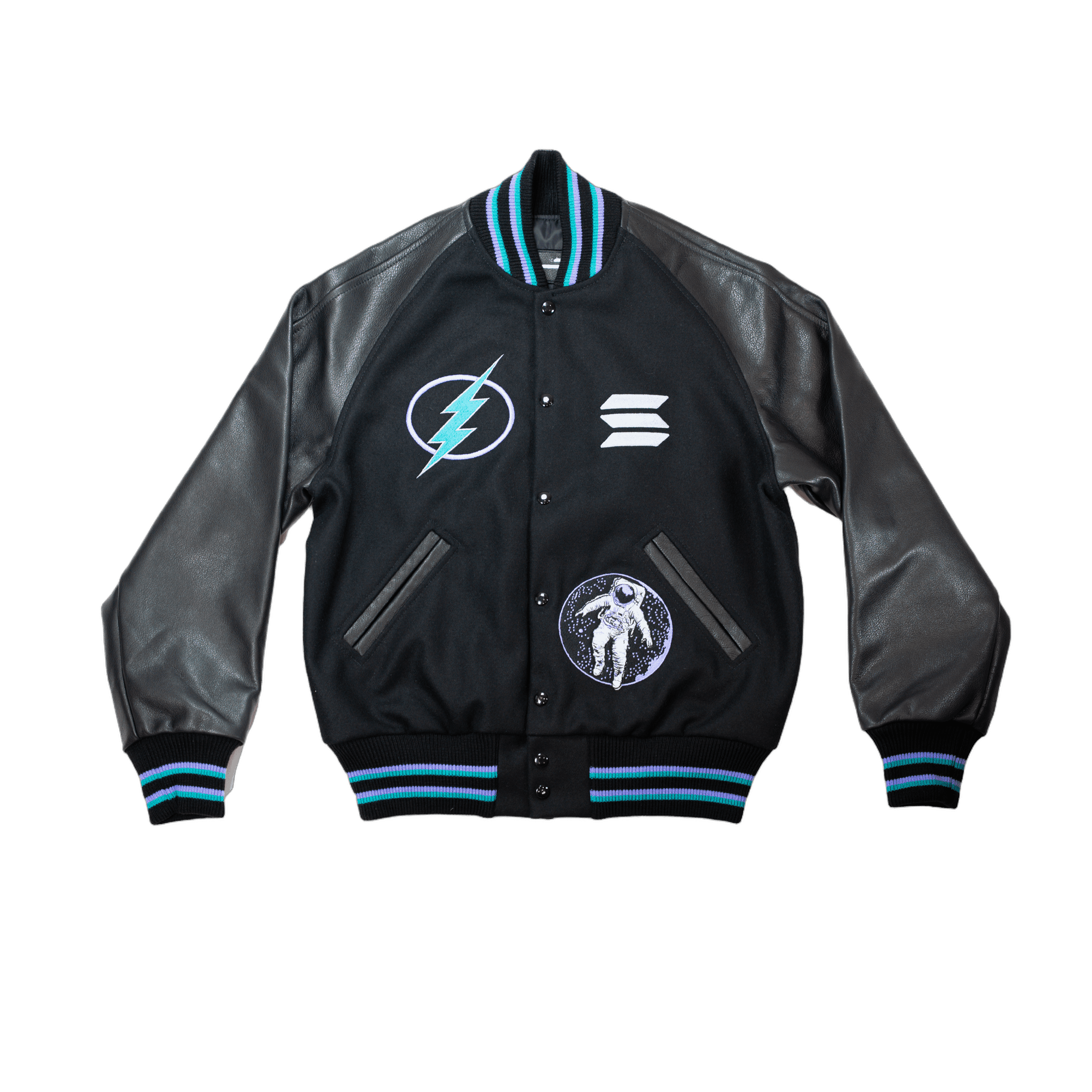 Photo of Layer1 Varsity Jacket - SOL | Layer1 Varsity Jacket - SOL