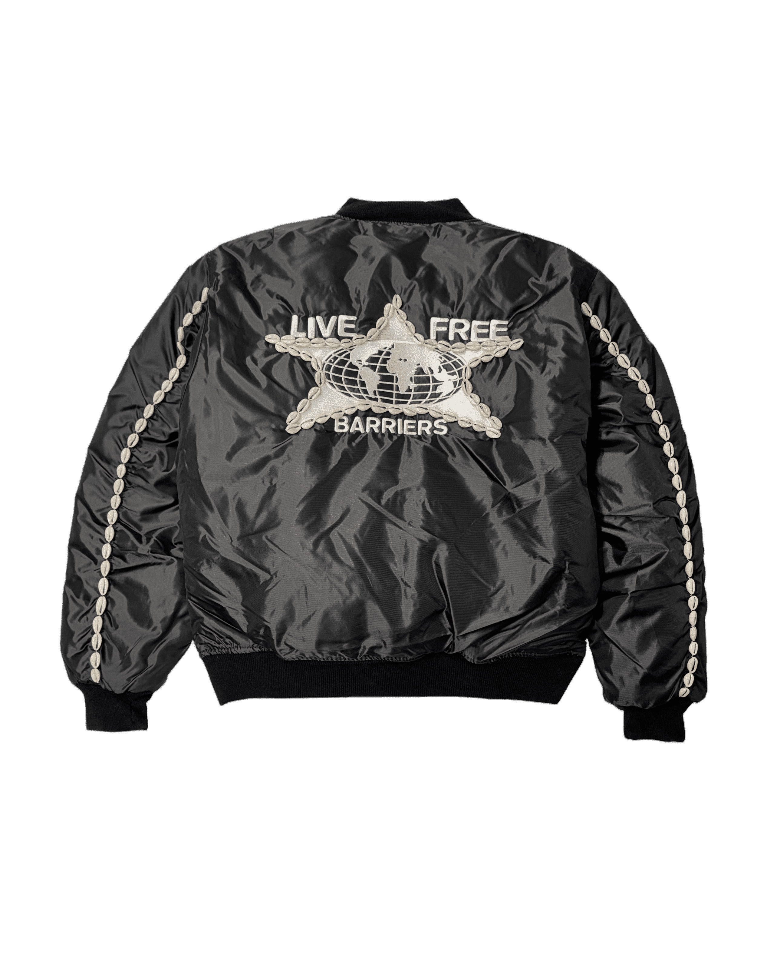 Photo of DSC x Barriers "Movement" Bomber Jacket | DSC x Barriers "Movement" Bomber Jacket