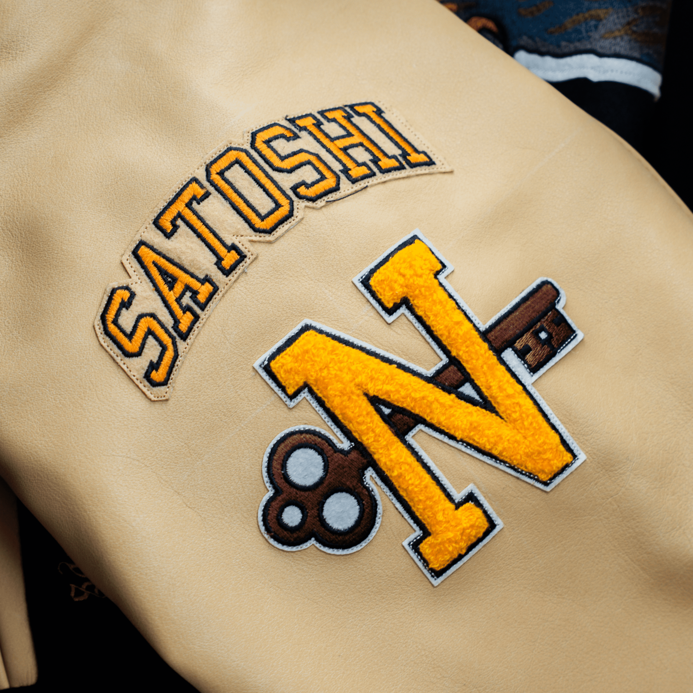 Photo of Layer1 Varsity Jacket - BTC | Layer1 Varsity Jacket - BTC