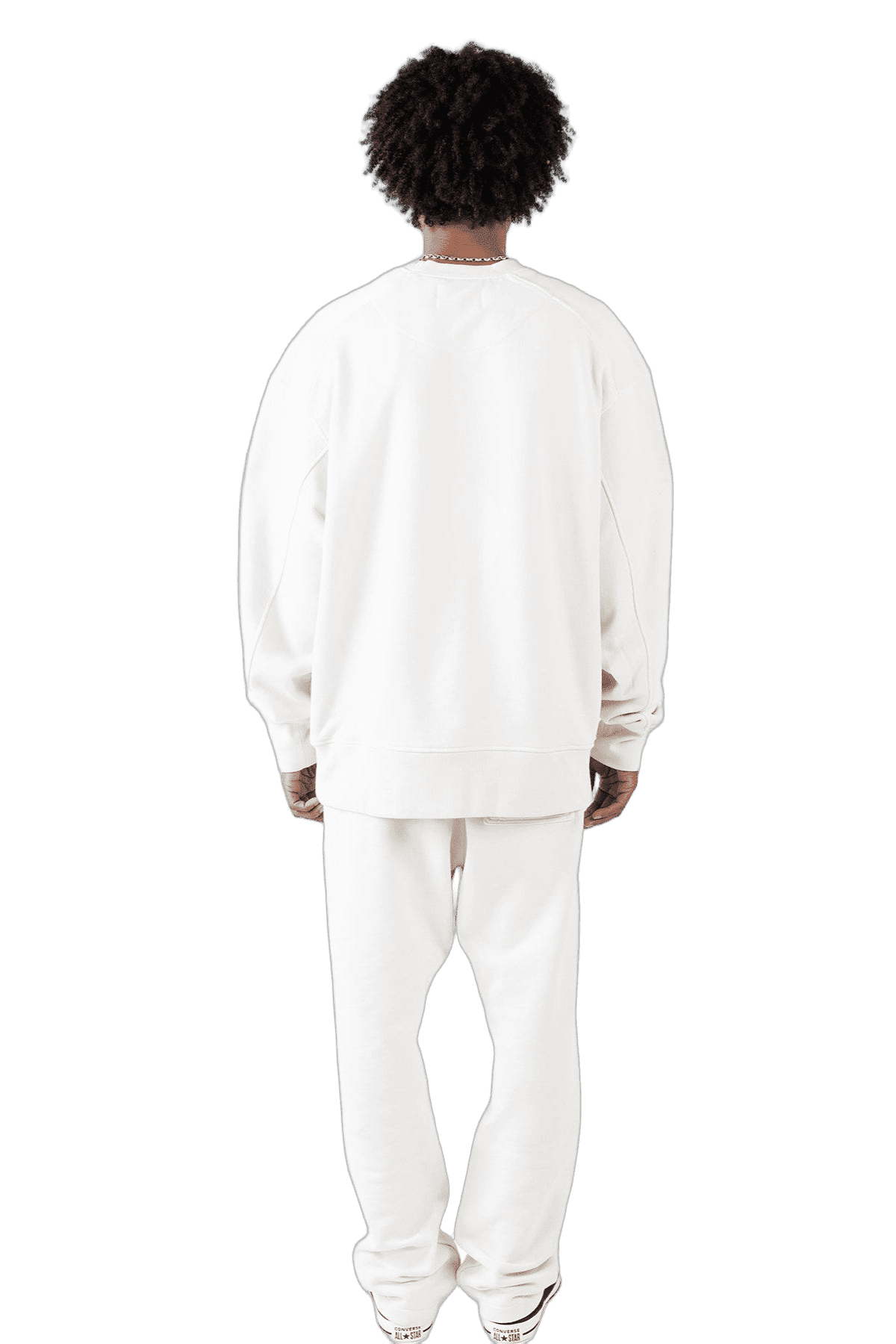 Photo of DSC Embroidered Club Crew | Egret White