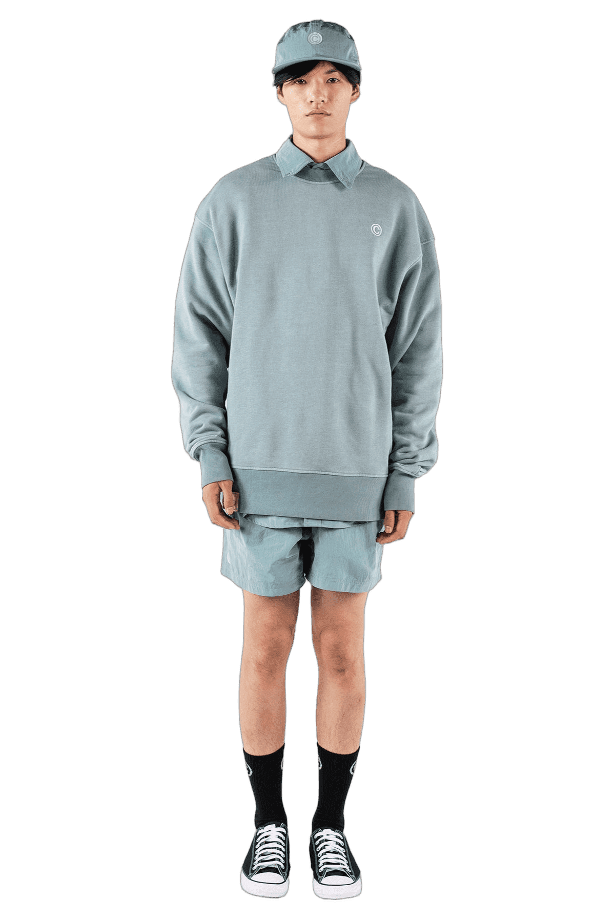 Photo of DSC Embroidered Club Crew | Sea Glass Blue