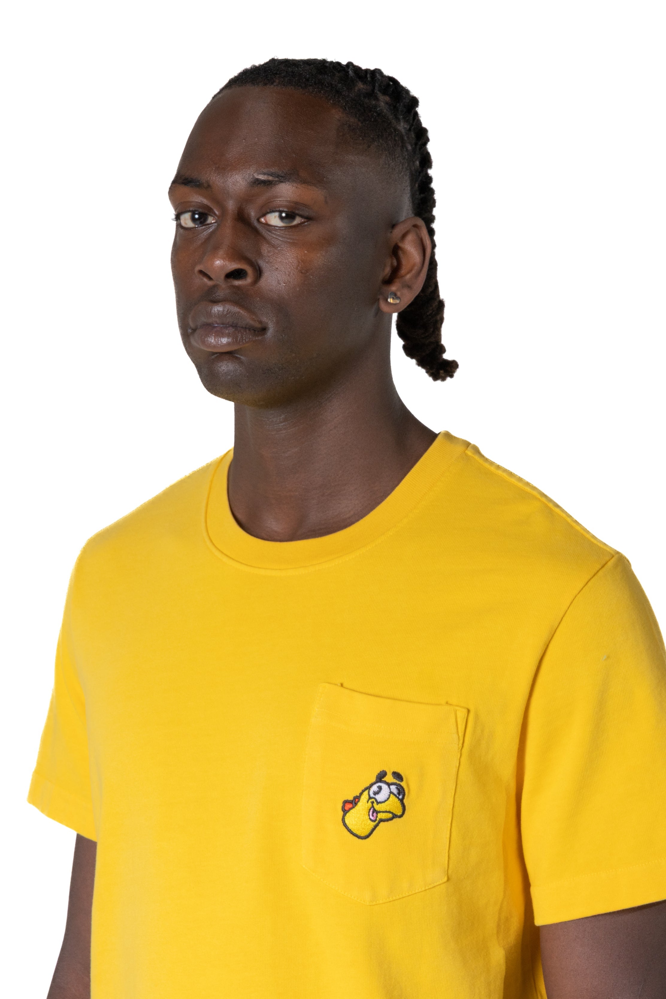 Photo of DSC x Claynosaurz Pocket Tee | Milo Yellow