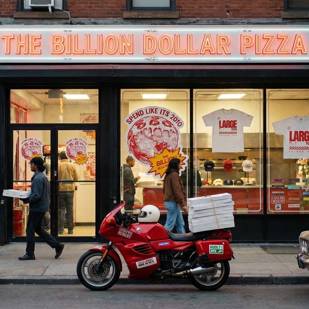 BILLION DOLLAR PIZZA DELIVERY VEHICLE