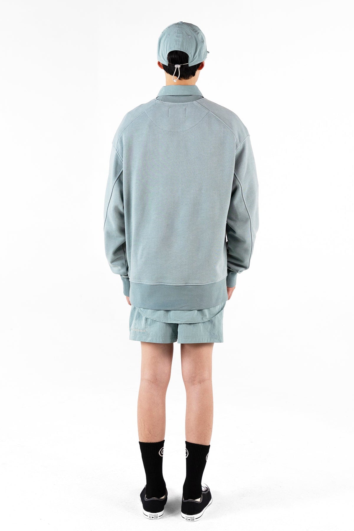 Photo of DSC Embroidered Club Crew | sea glass blue