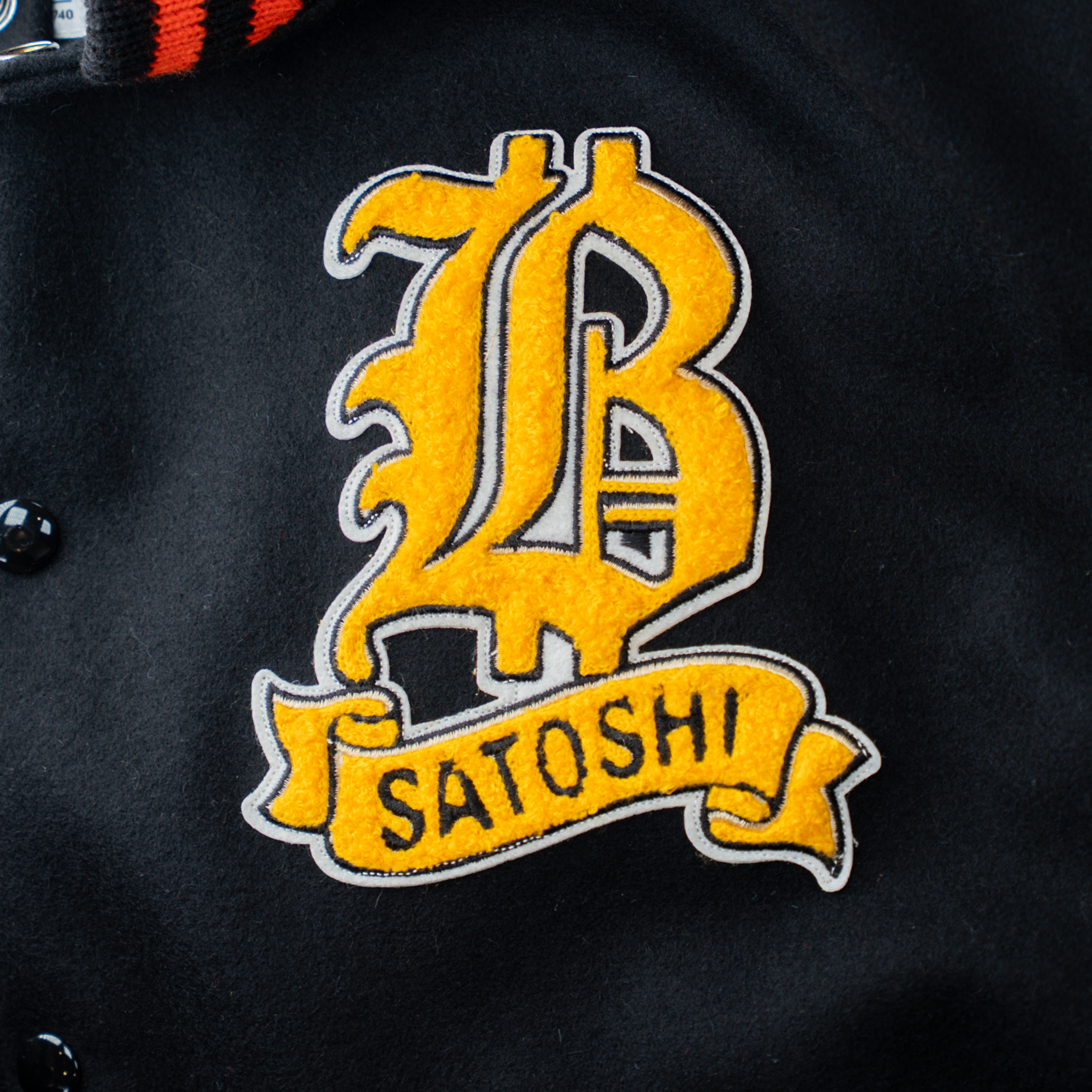 Photo of Layer1 Varsity Jacket - BTC | Layer1 Varsity Jacket - BTC