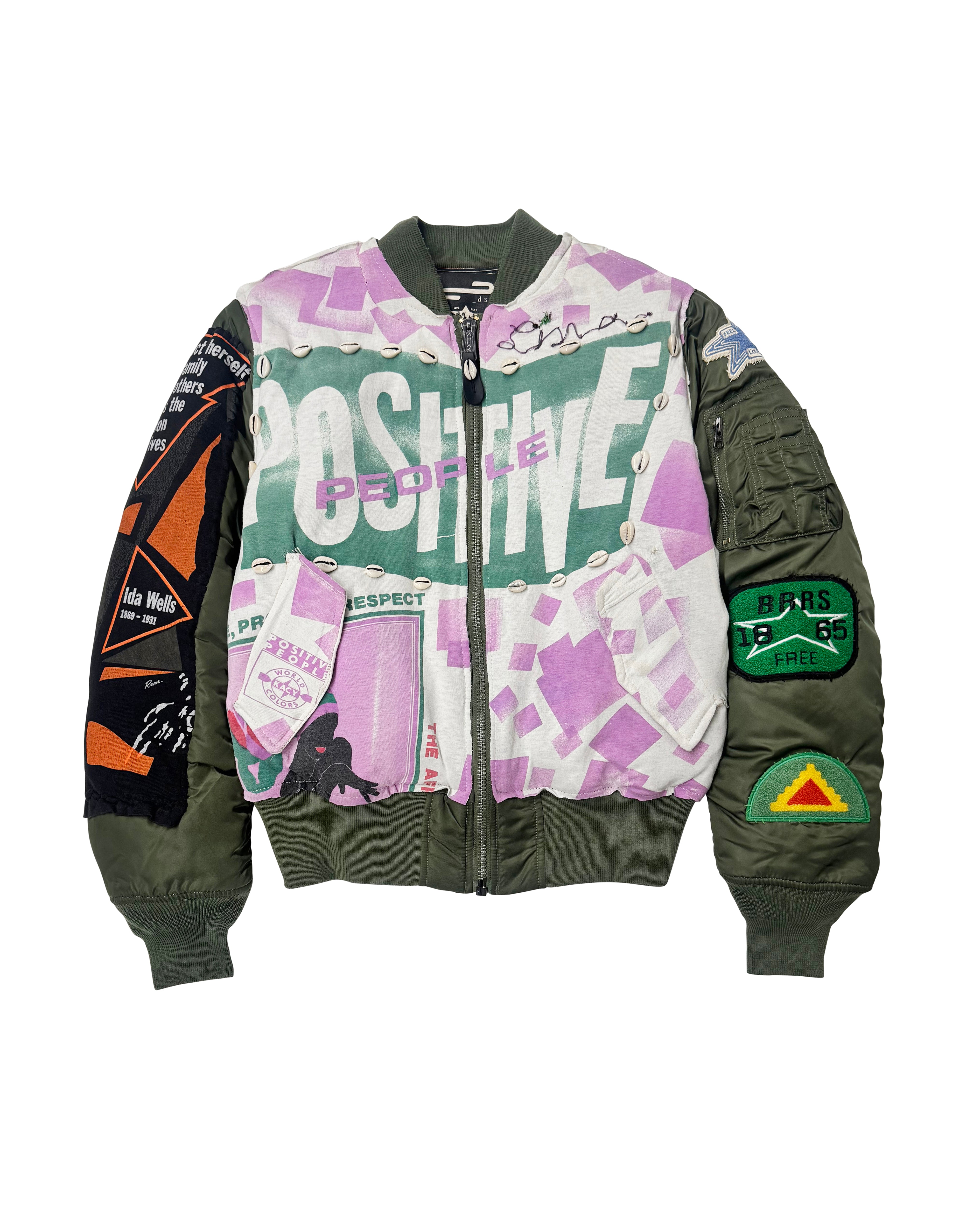 Photo of DSC x Barriers "Up" Bomber Jacket | DSC x Barriers "Up" Bomber Jacket