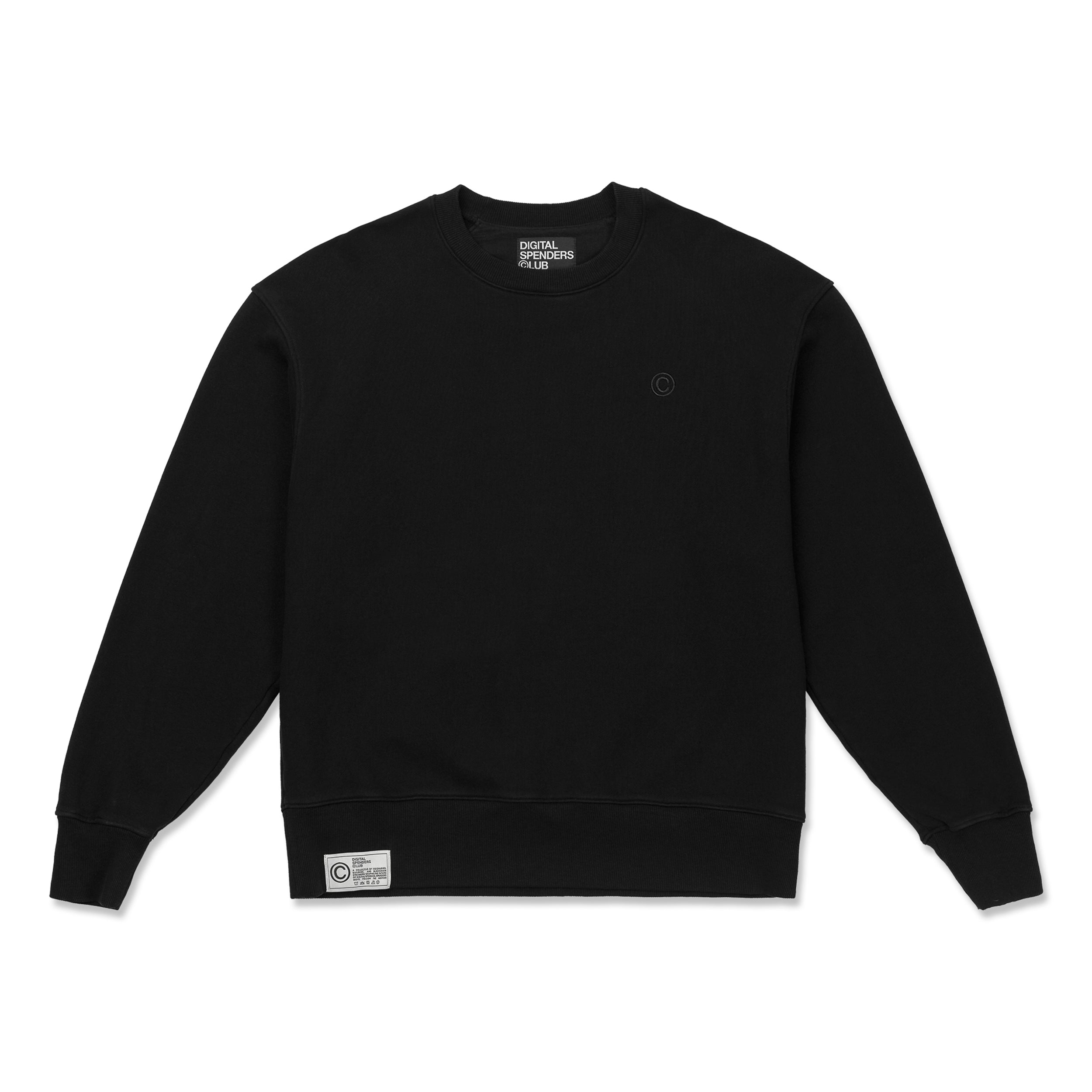 Photo of DSC Embroidered Club Crew | jet black