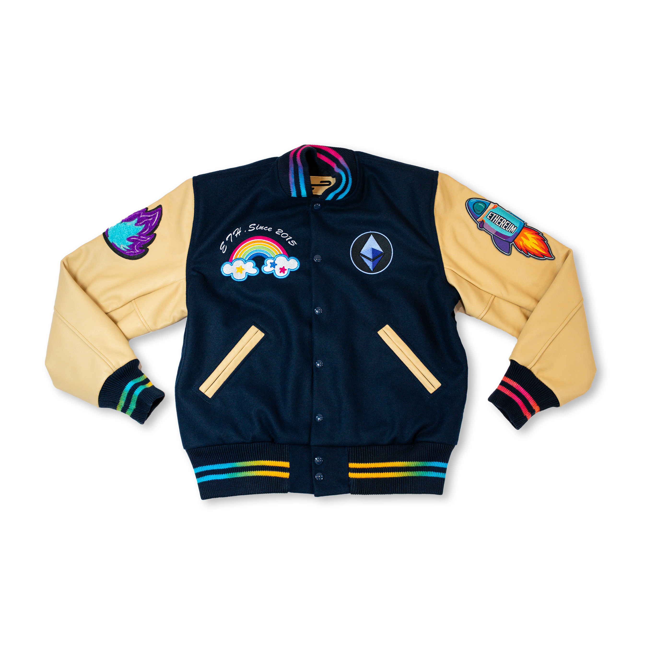 Photo of Layer1 Varsity Jacket - ETH | Layer1 Varsity Jacket - ETH